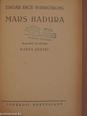 Mars hadura