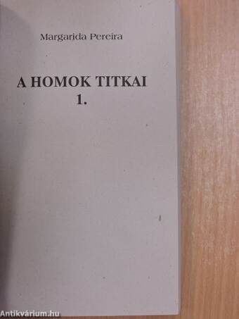 A homok titkai 1-4.