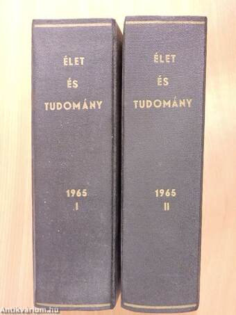 Élet és Tudomány 1965. január-december I-II.