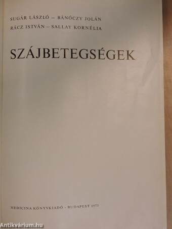 Szájbetegségek