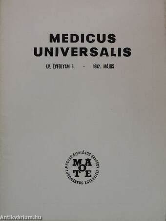 Medicus Universalis 1982. május
