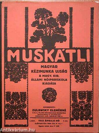 Muskátli 1932. április