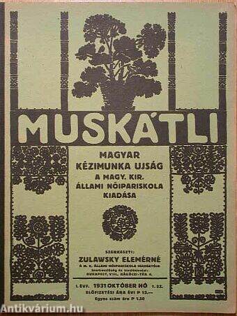 Muskátli 1931. október