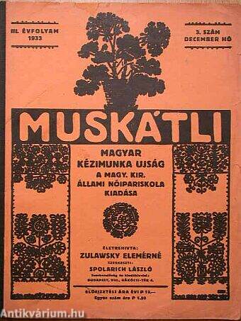 Muskátli 1933. december