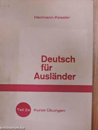 Deutsch für Ausländer 2a