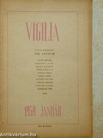 Vigilia 1959. január