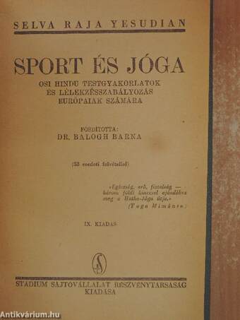 Sport és jóga