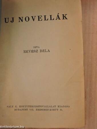 Uj novellák