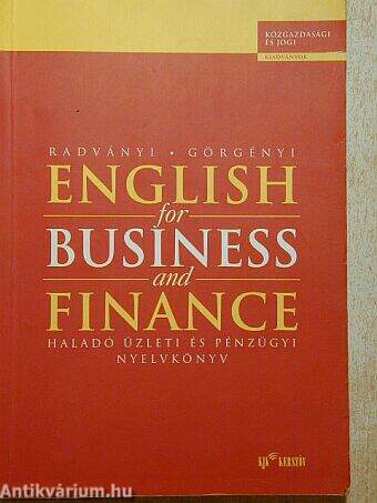 English for Business and Finance