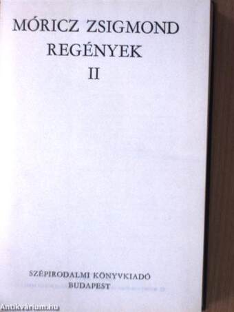 Regények II.