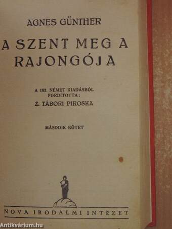 A szent meg a rajongója I-II.