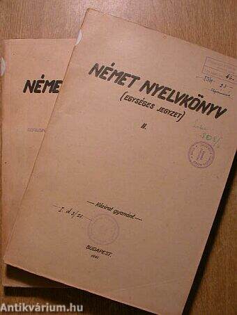 Német nyelvkönyv I-II.