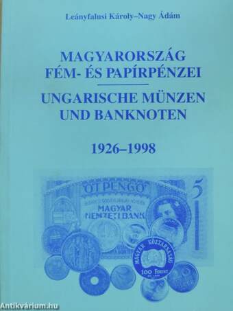 Magyarország fém- és papírpénzei 1926-1998