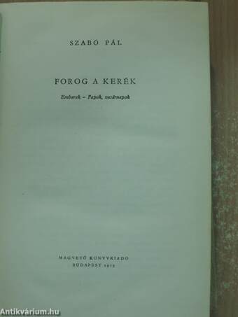 Forog a kerék