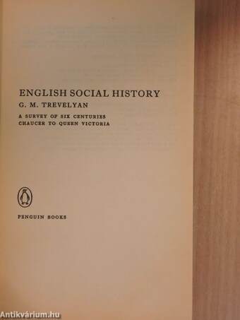 English Social History