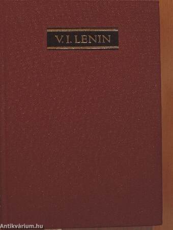 V. I. Lenin összes művei 45.