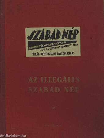 Az illegális Szabad Nép