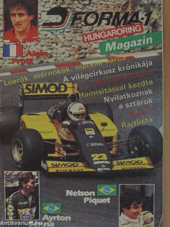 Forma-1 Hungaroring Magazin