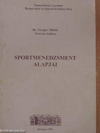 Sportmenedzsment alapjai