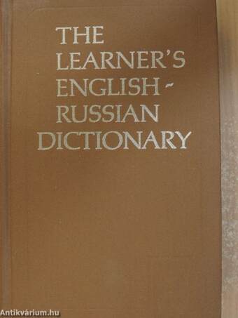 The Learner's English-Russian Dictionary