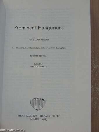 Prominent Hungarians