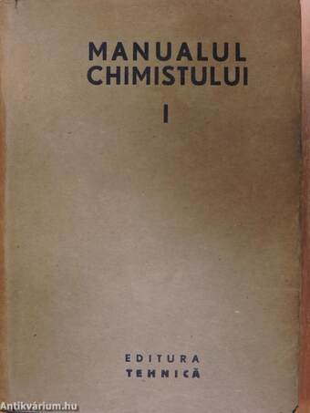 Manualul chimistului I-II.