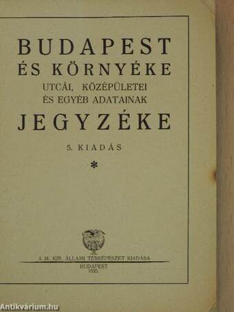 Budapest és környéke