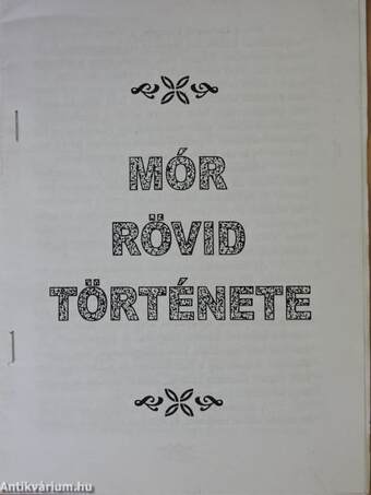 Mór rövid története