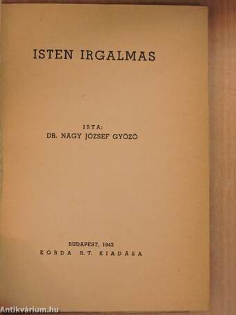 Isten irgalmas