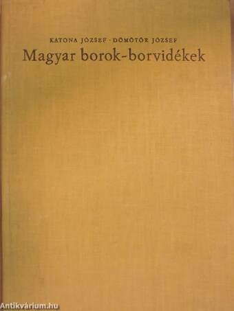 Magyar borok-borvidékek