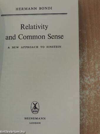 Relativity and Common Sense