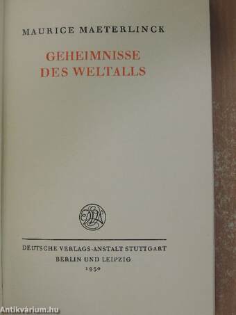 Geheimnisse des Weltalls