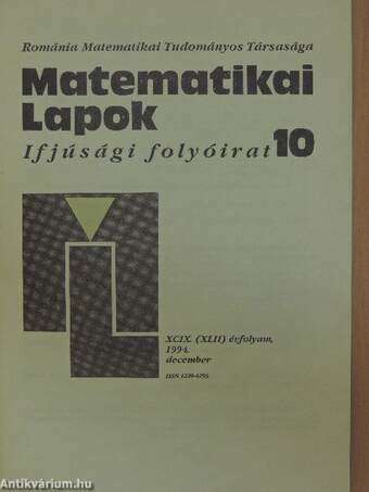 Matematikai Lapok 1994. december