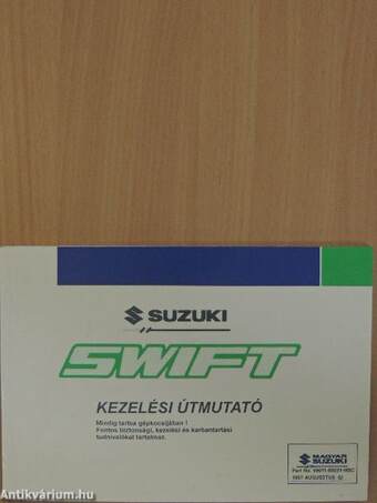 Suzuki Swift kezelési útmutató