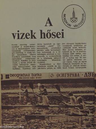 Sportolj Velünk 1980. január