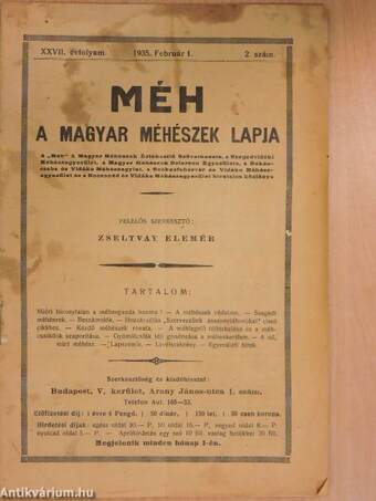 Méh 1935. február 1.