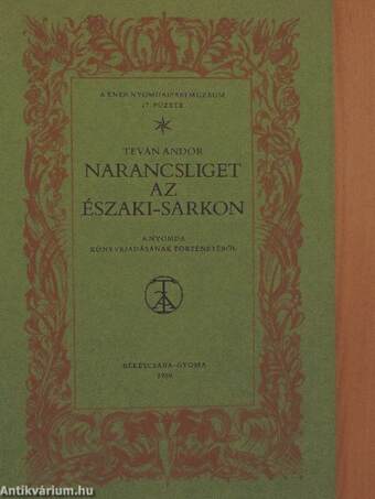 Narancsliget az Északi-sarkon