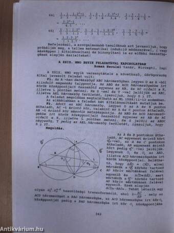 Matematikai Lapok 1992. november