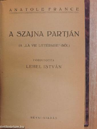 A Szajna partján