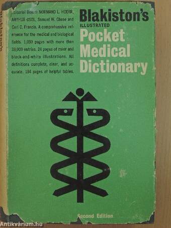 Blakiston's illustrated pocket medical dictionary