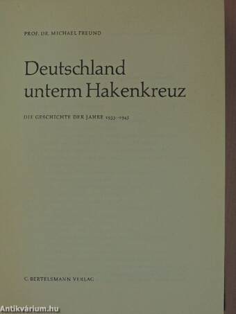 Deutschland unterm Hakenkreuz