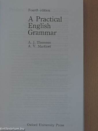 A Practical English Grammar