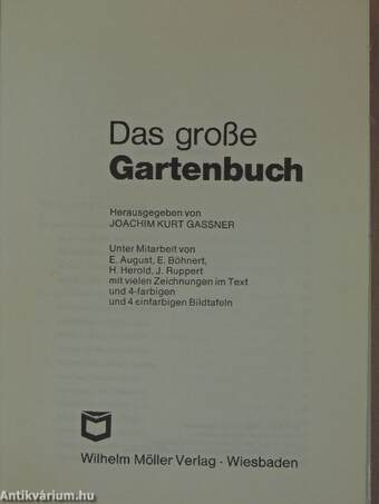 Das große Gartenbuch