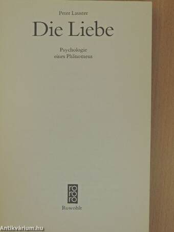 Die Liebe