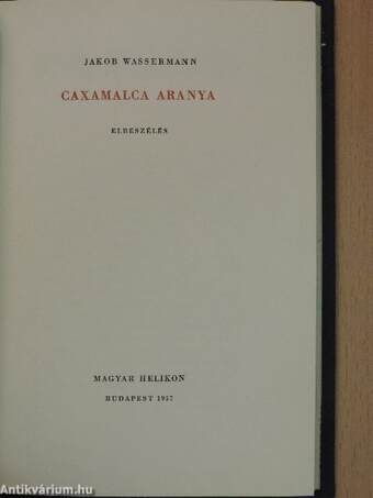 Caxamalca aranya