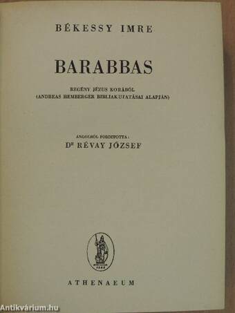 Barabbas