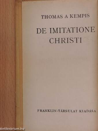 Krisztus követéséről/De imitatione Christi