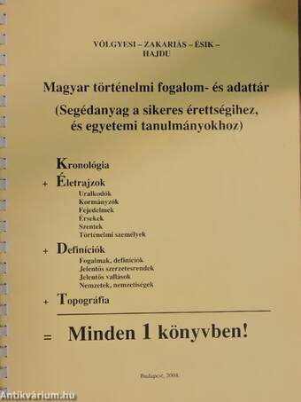 Magyar történelmi fogalom- és adattár