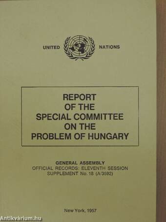 Report of the Special Committee on the Problem of Hungary