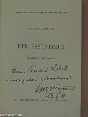 Der Faschismus